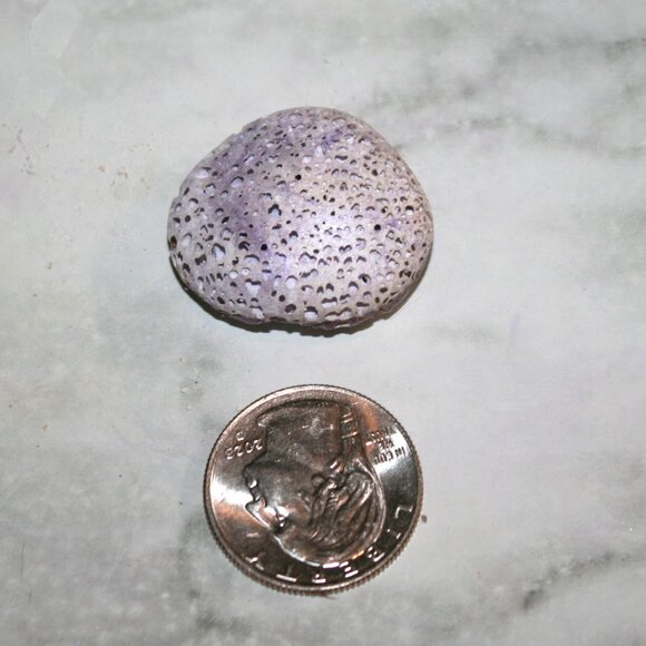 HAND CRAFTED 2 Lavender Aroma Stones Aromatherapy Essential Oil Diffuser Pair - Picture 3 of 14